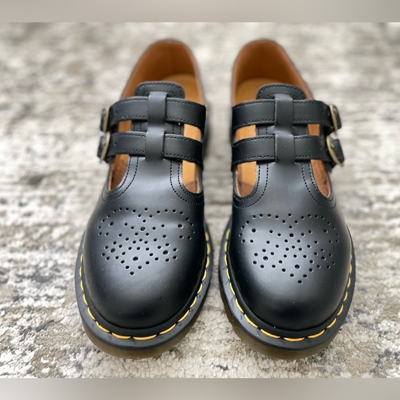 Dr Martens 8065 Mary Jane Size 8 Black Leather - Picture 4 of 9